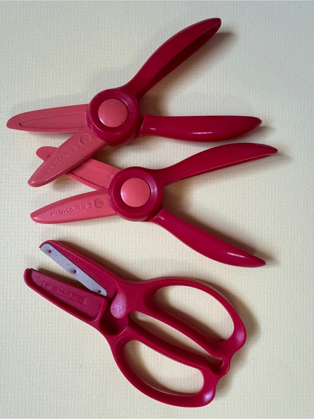 3 Pairs of Toddler Safety Training Scissors
